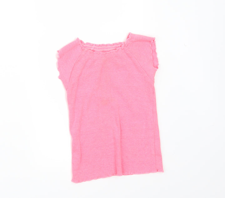 NEXT Girls Pink   Basic T-Shirt Size 4 Years