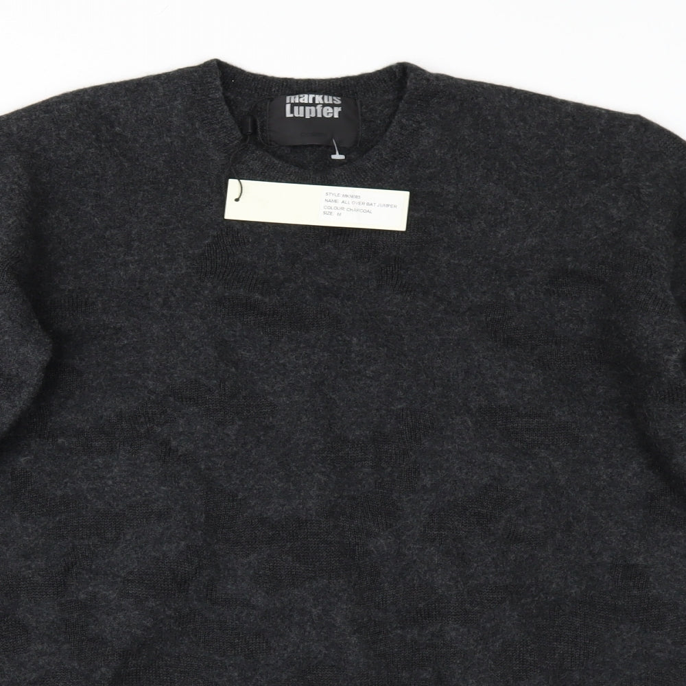 Markus Lupfer Mens Grey   Pullover Jumper Size M