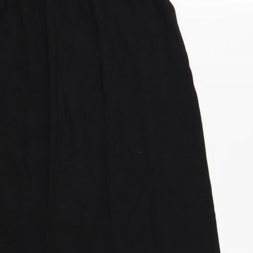 Adini Womens Black Batik  T-Shirt Dress  Size M  - STRAPLESS