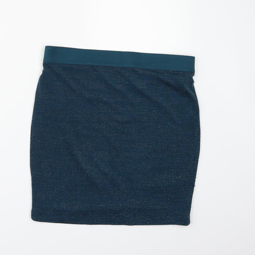 Amisu Womens Green   Bandage Skirt Size 34 in