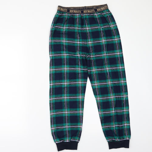 Marks and Spencer Girls Blue Solid  Top Pyjama Pants Size 11-12 Years  - Harry Potter