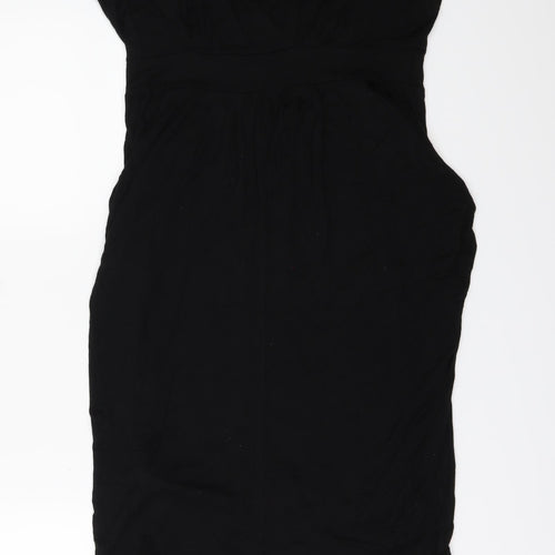 Conbipel Womens Black   Pencil Dress  Size S