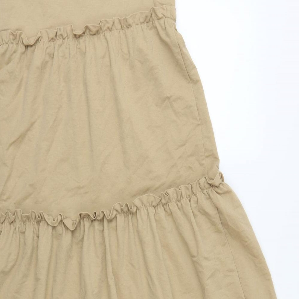 Primark Womens Beige   A-Line  Size 8