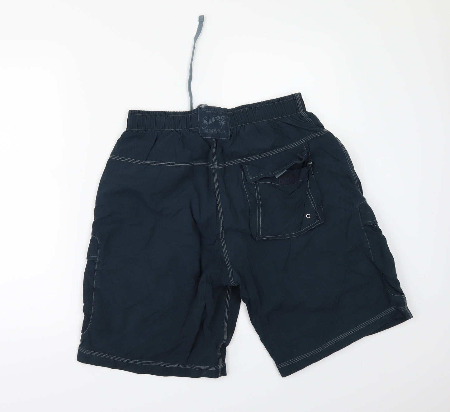 NEXT Mens Blue   Bermuda Shorts Size M - swim shorts