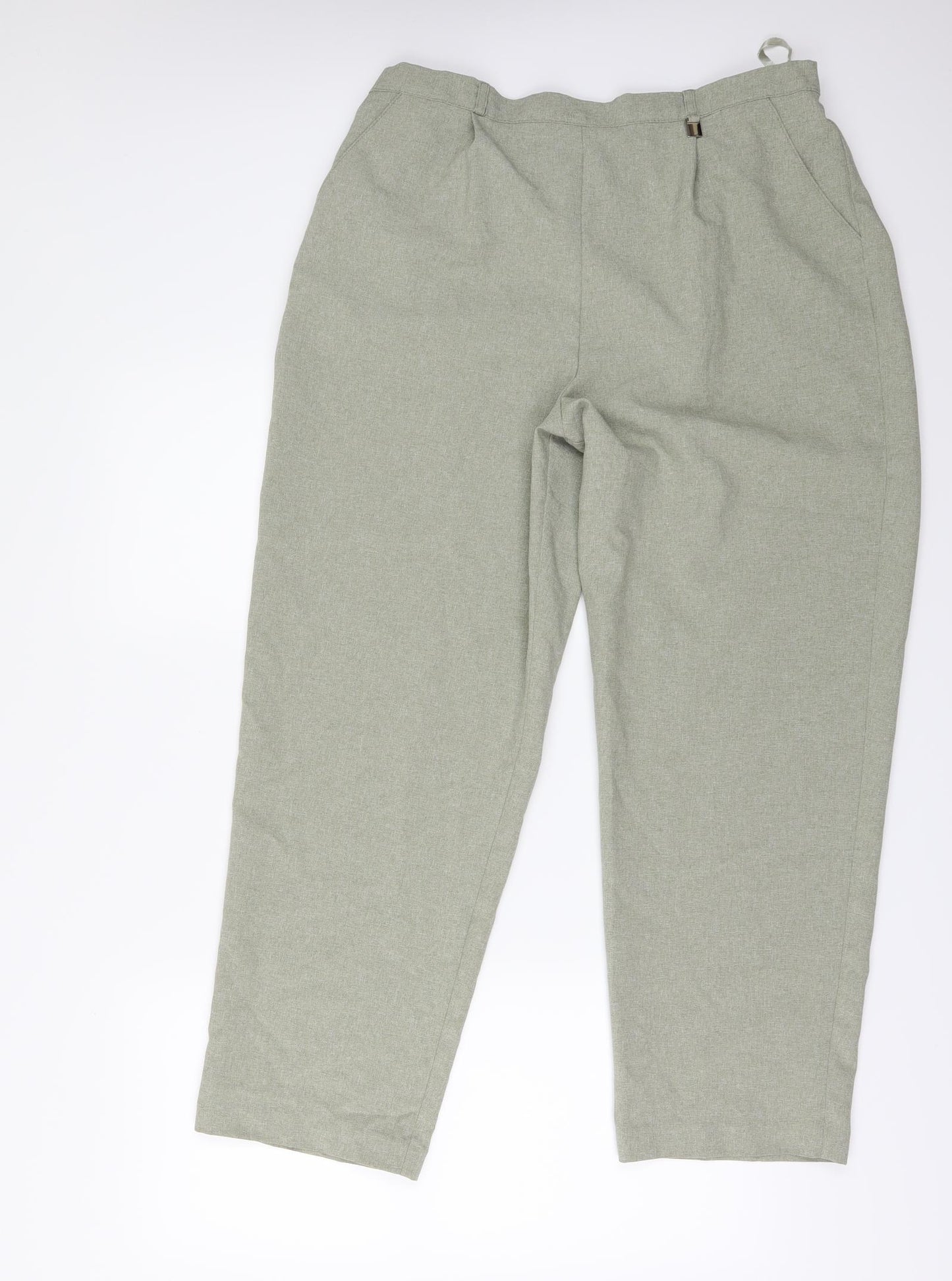 Classic Womens Green   Trousers  Size 18 L25 in