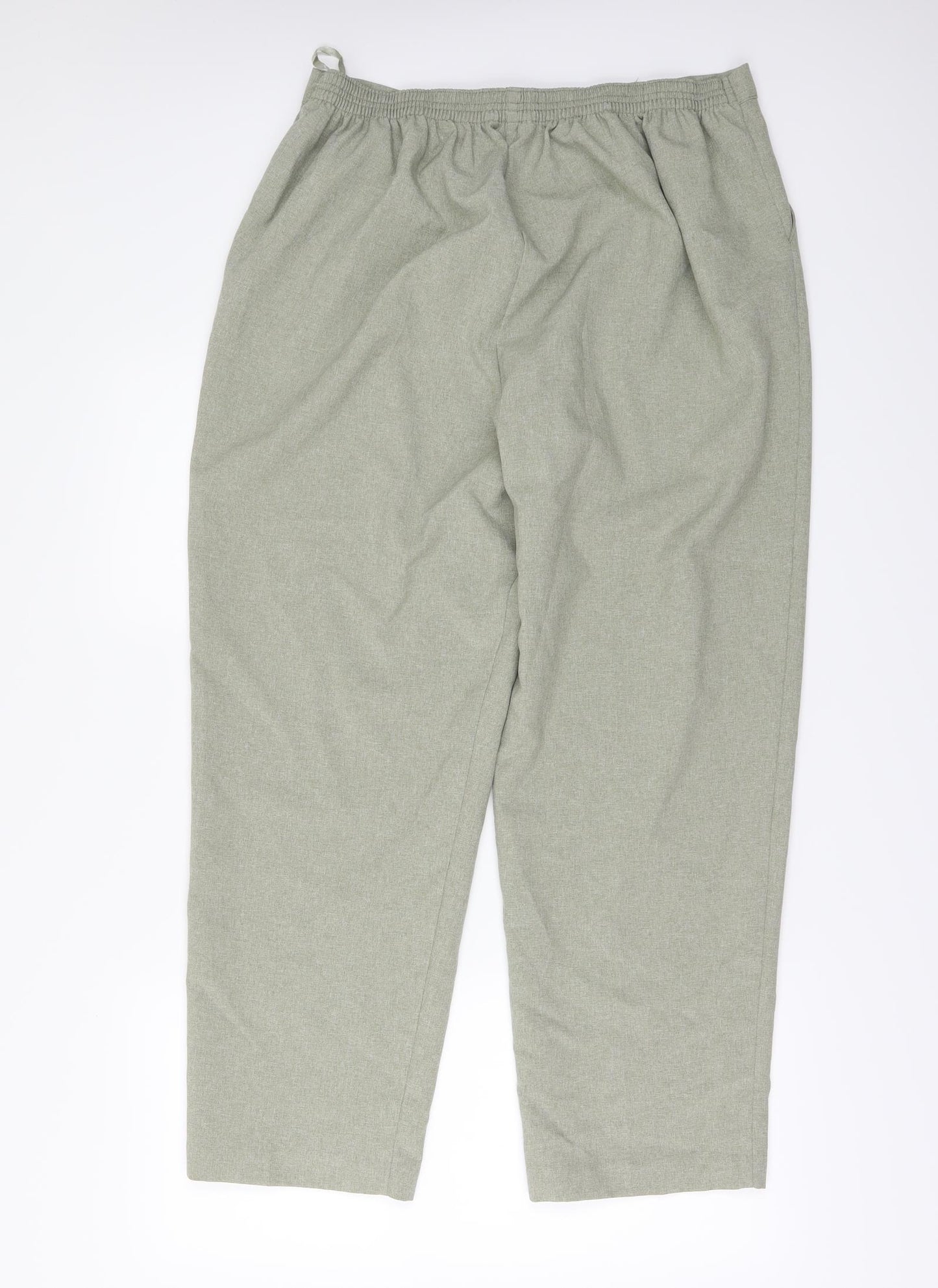 Classic Womens Green   Trousers  Size 18 L25 in
