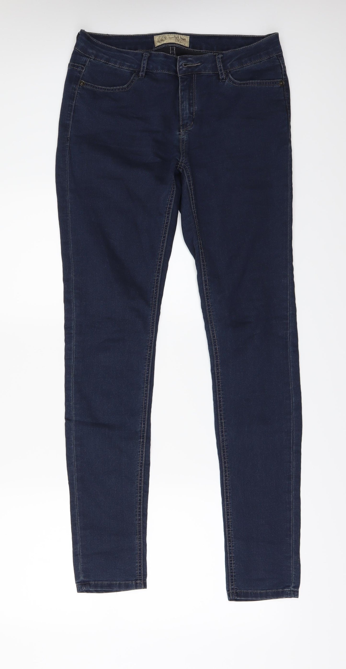 Fat Face Womens Blue  Denim Skinny Jeans Size 28 in L32 in