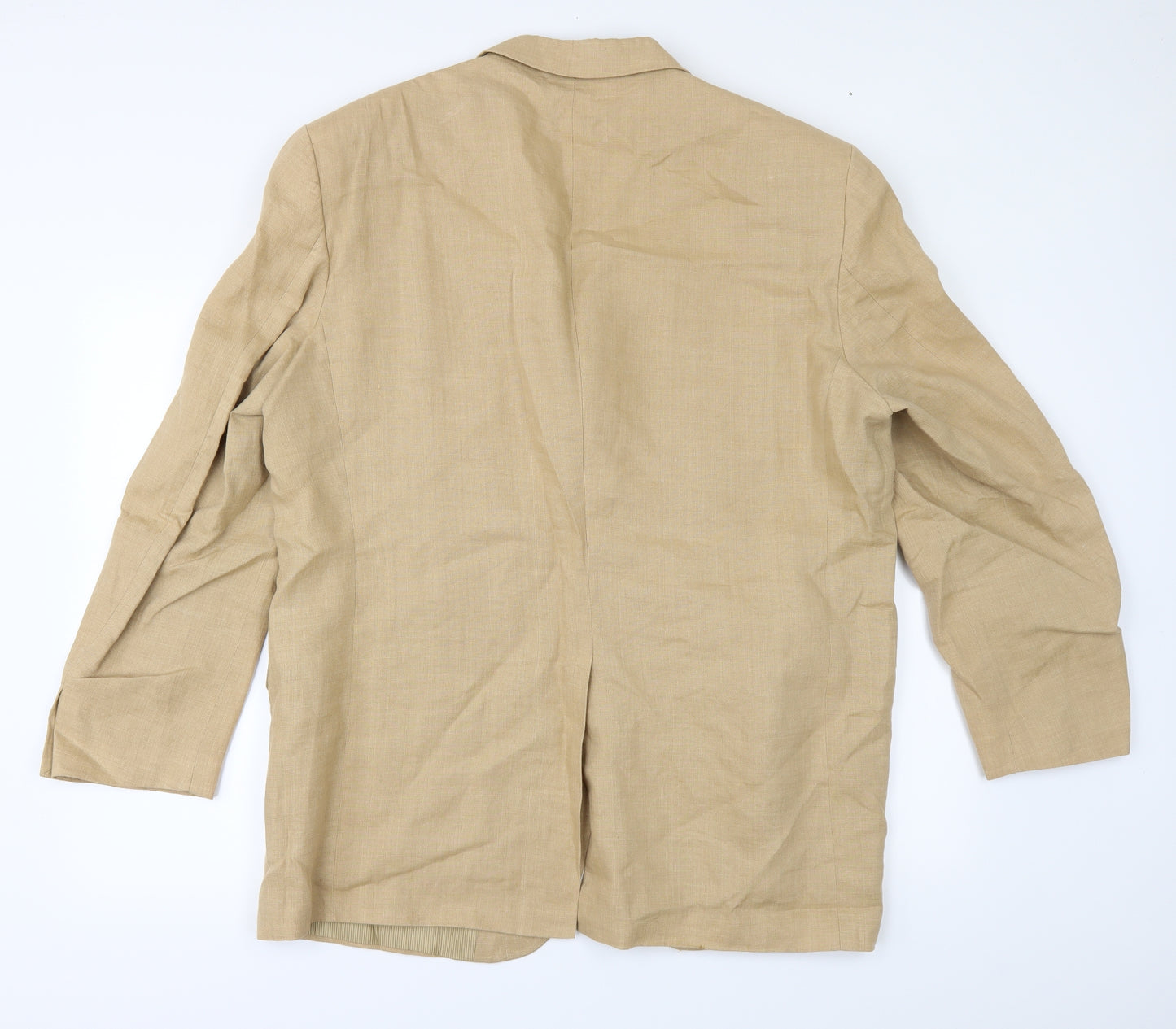 Marks and Spencer Mens Beige   Jacket Suit Jacket Size 44