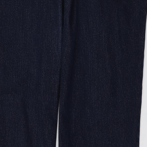 Artigiano Womens Blue  Denim Wide-Leg Jeans Size 36 in L32 in