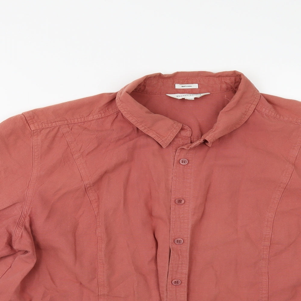 Northern Reflections` Womens Orange   Tunic Button-Up Size 2XL