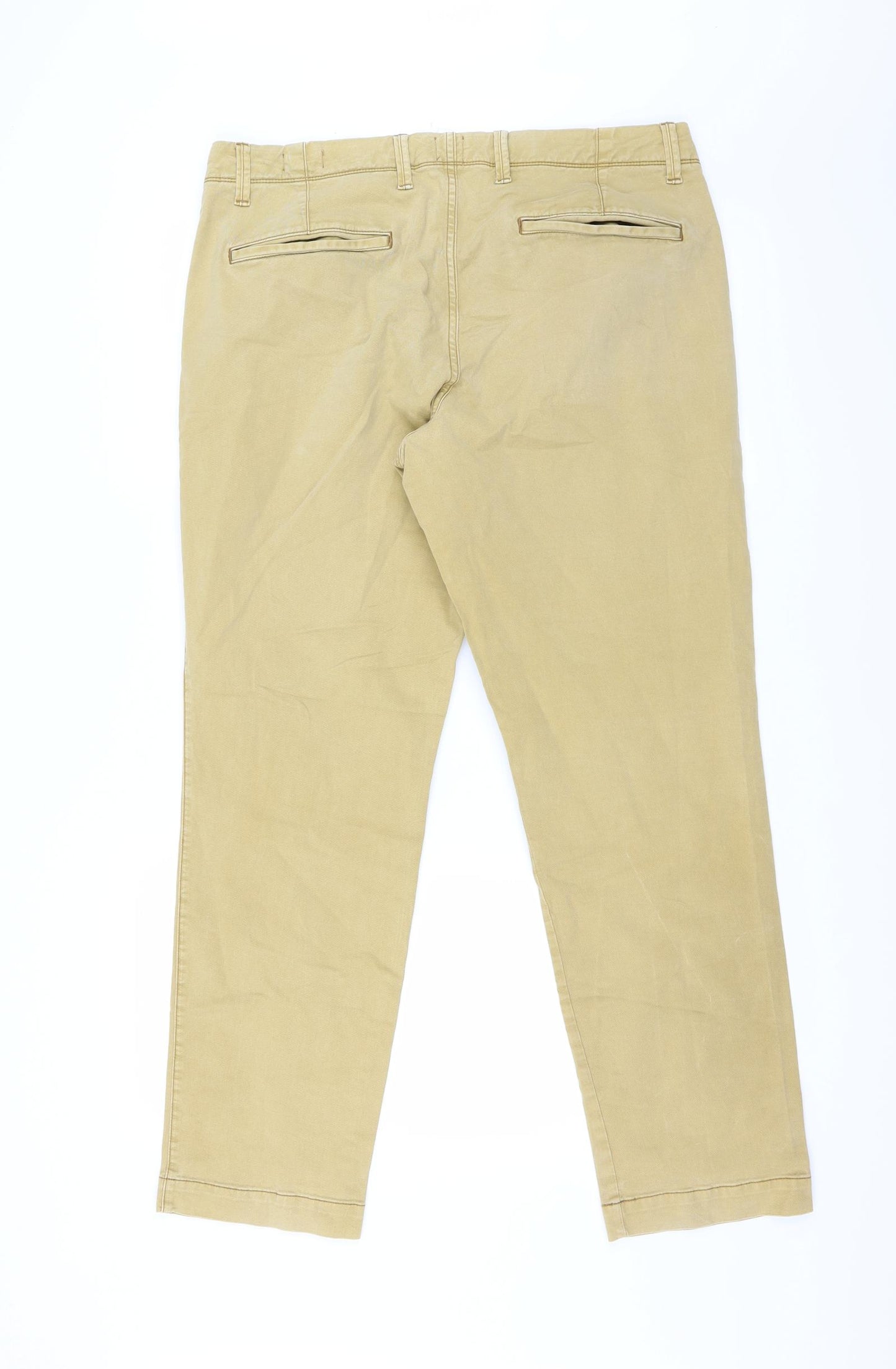 Gap Mens Yellow   Trousers  Size 34 in L30 in