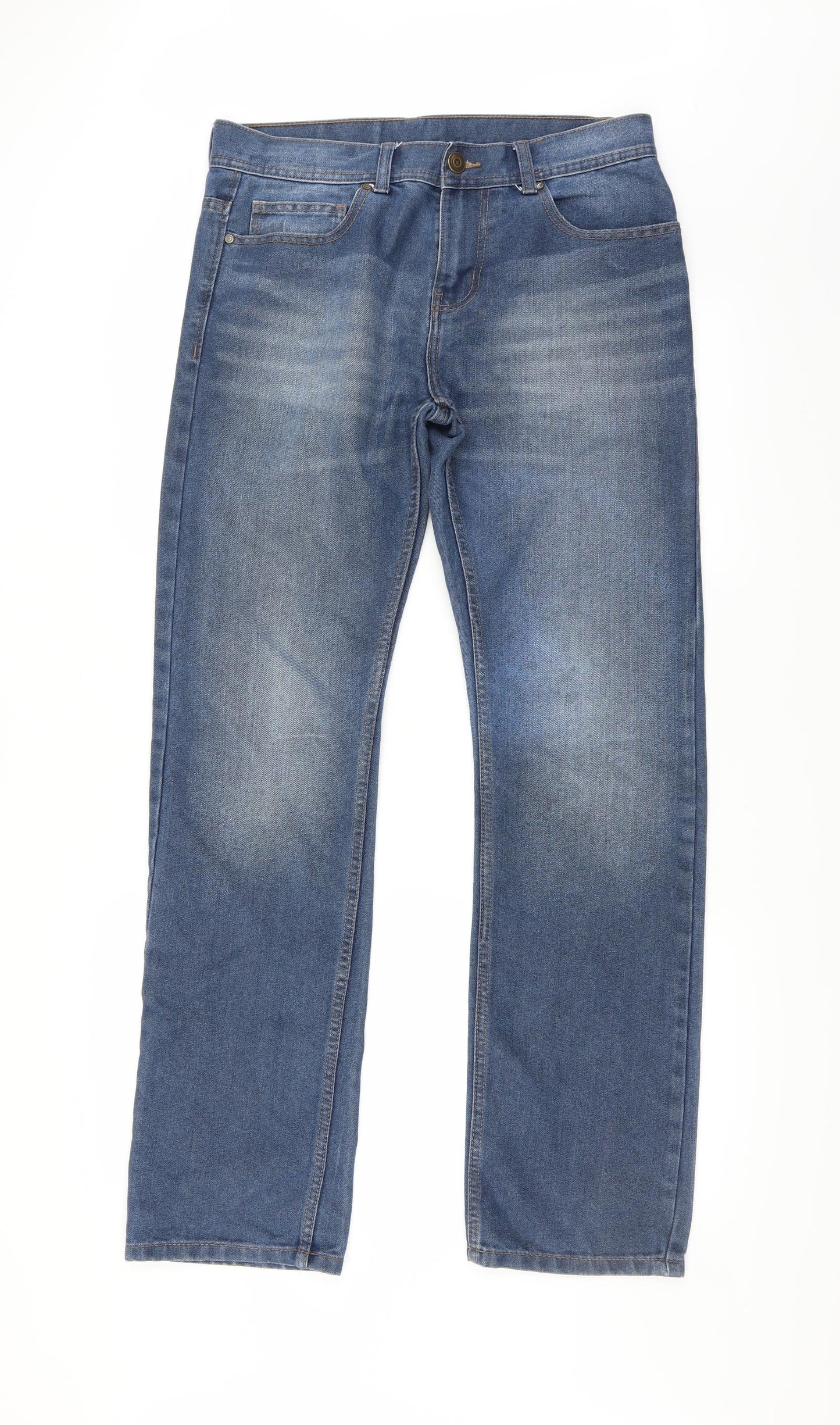 Primark Mens Blue   Straight Jeans Size 32 in L34 in