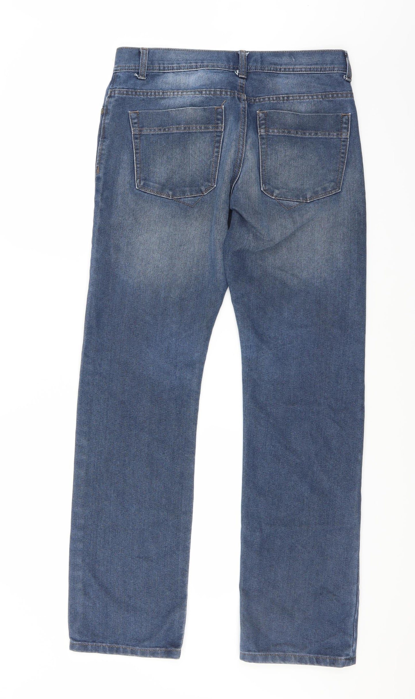 Primark Mens Blue   Straight Jeans Size 32 in L34 in