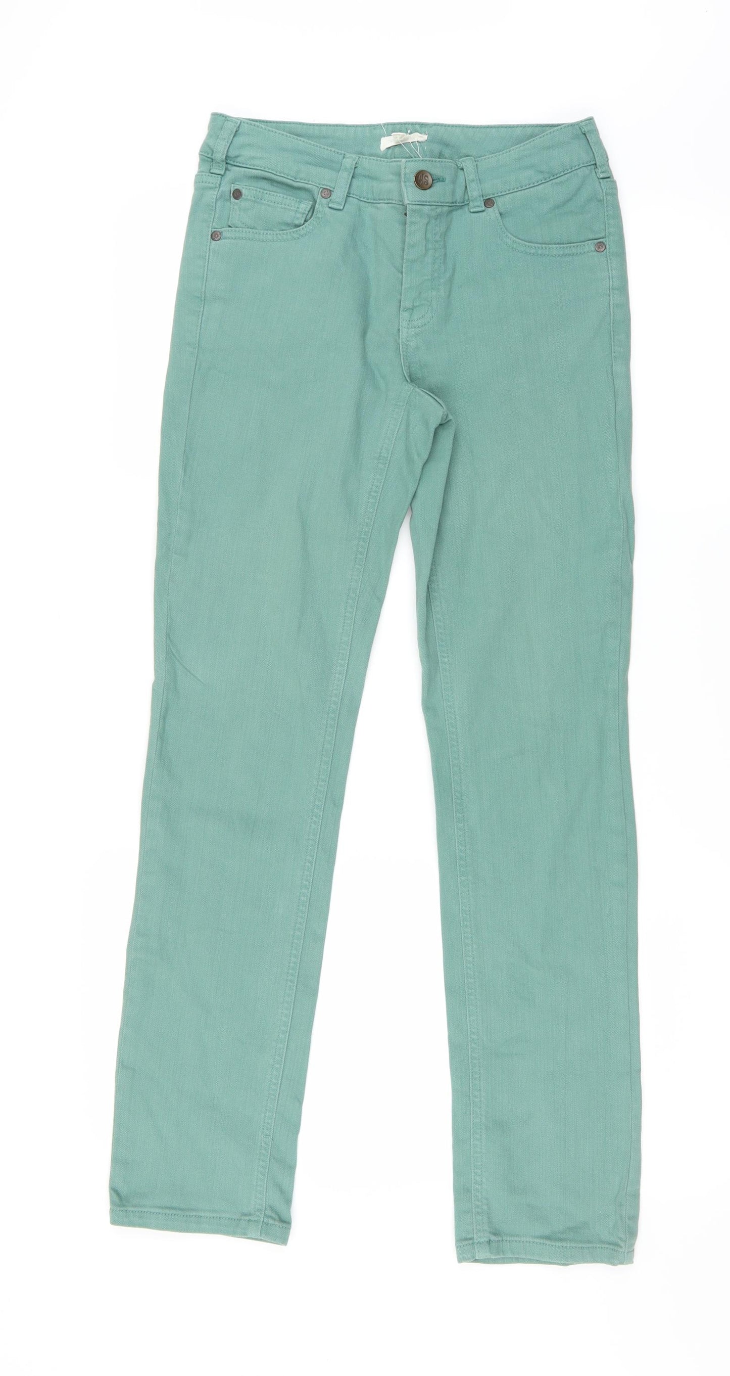 White Stuff Womens Green   Straight Jeans Size 10 L30 in