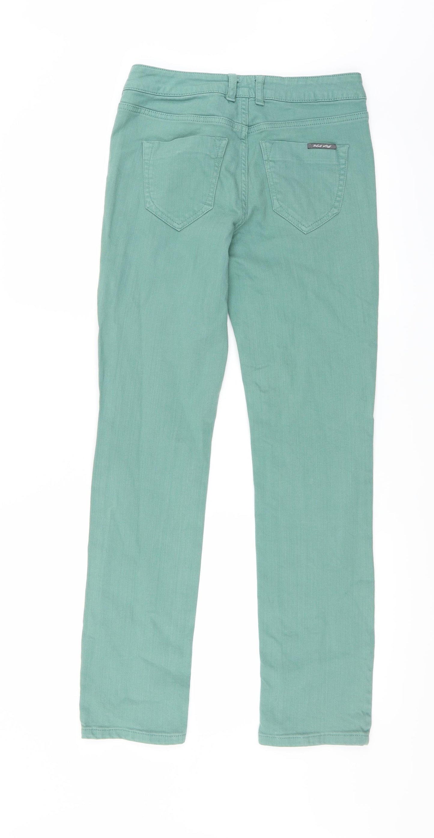 White Stuff Womens Green   Straight Jeans Size 10 L30 in