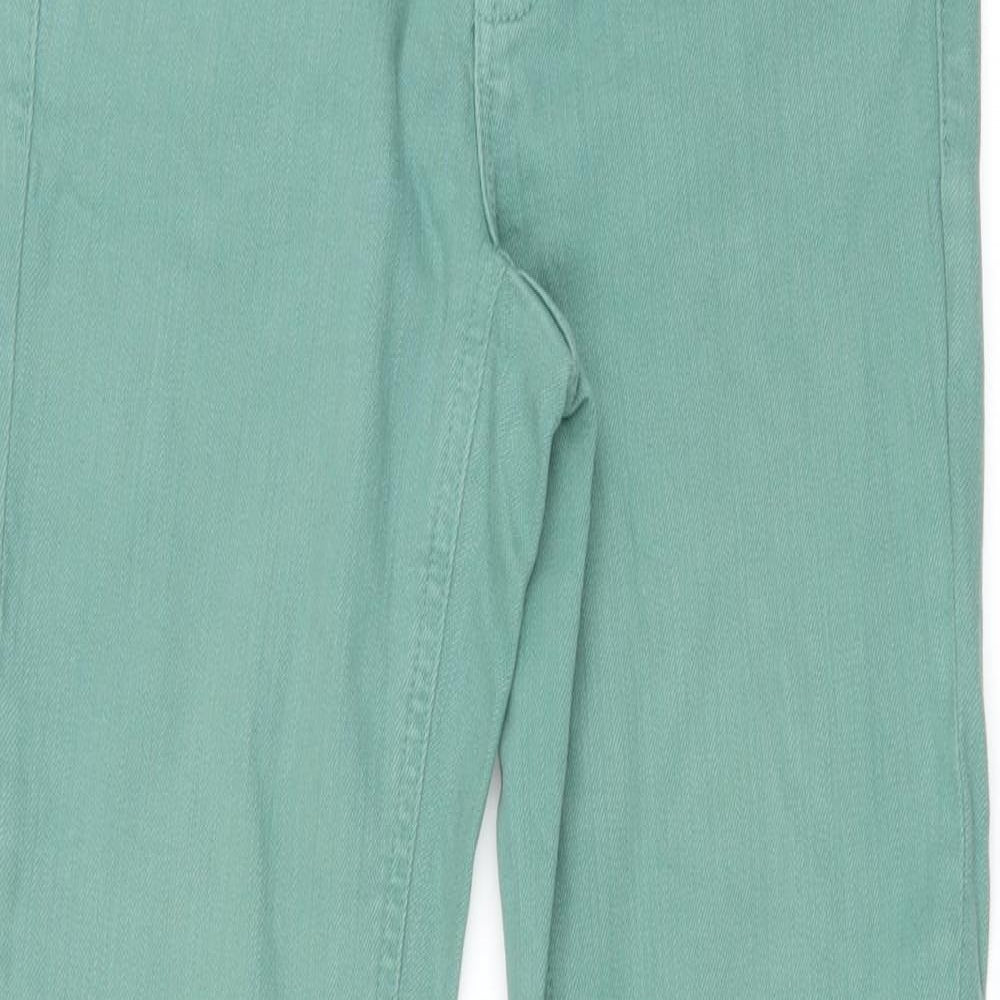 White Stuff Womens Green   Straight Jeans Size 10 L30 in