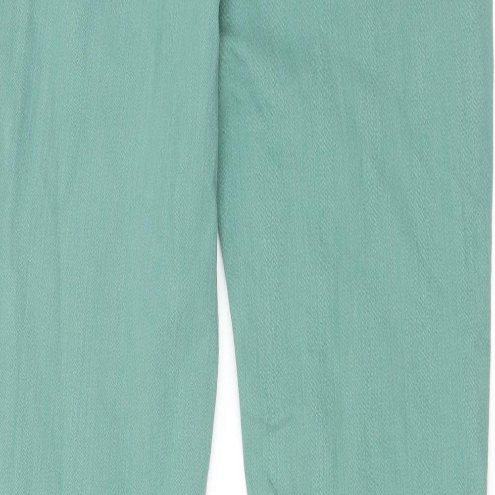 White Stuff Womens Green   Straight Jeans Size 10 L30 in