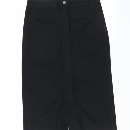 Uniqlo Womens Black   Straight & Pencil Skirt Size 26 in