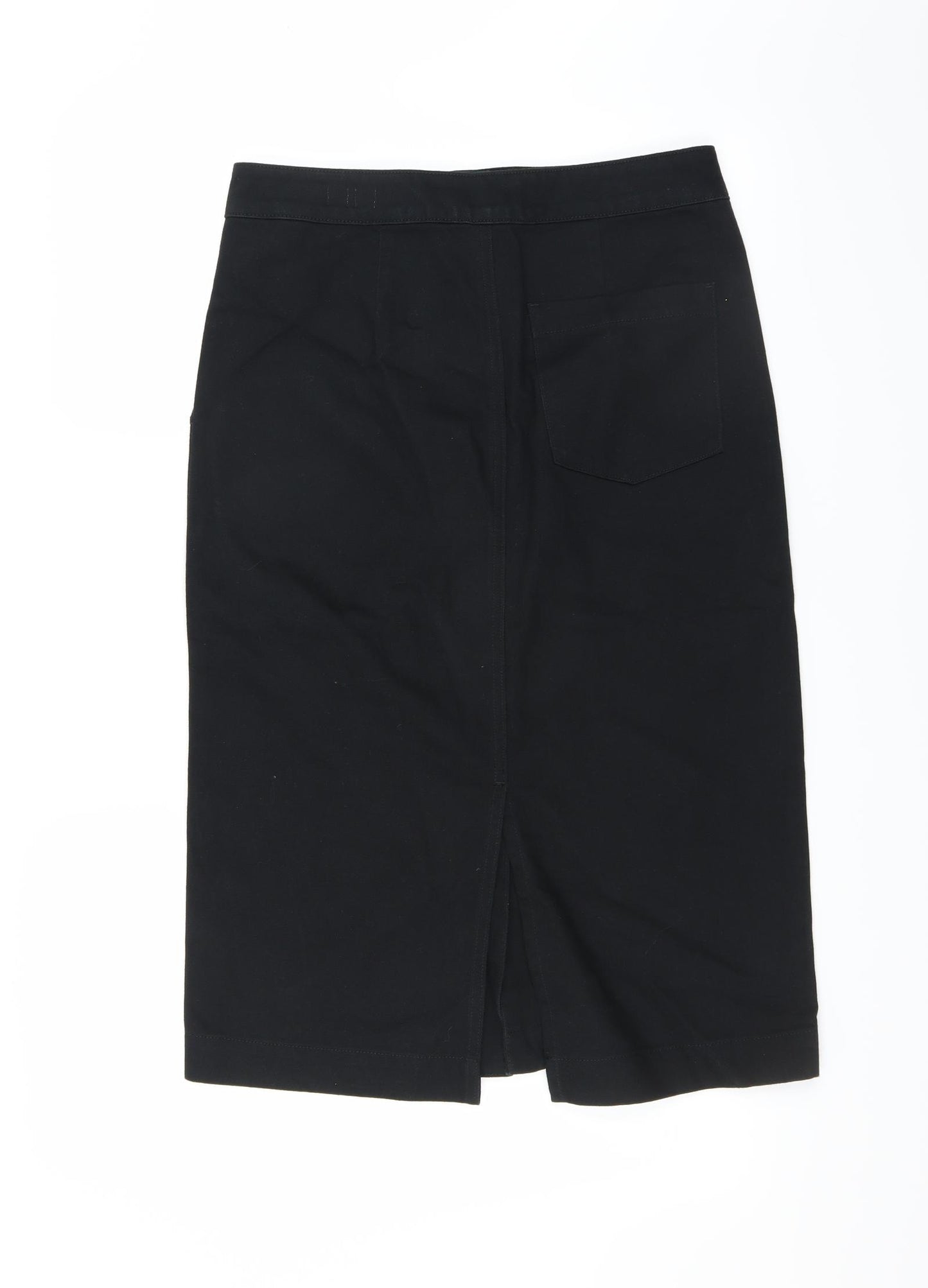 Uniqlo Womens Black   Straight & Pencil Skirt Size 26 in
