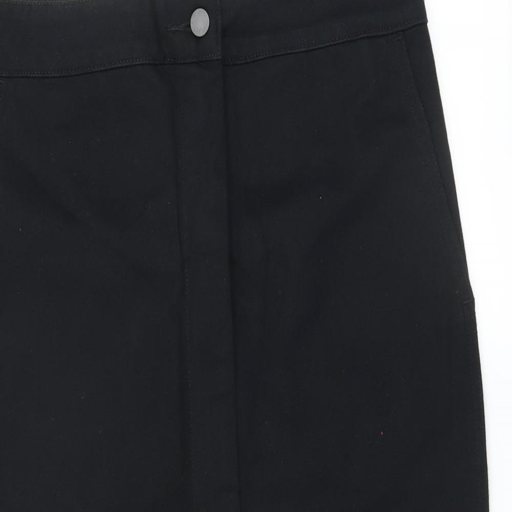Uniqlo Womens Black   Straight & Pencil Skirt Size 26 in