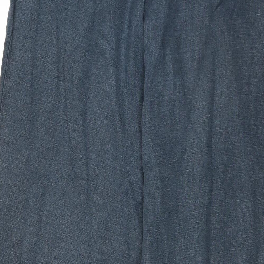 John Lewis Womens Blue   Trousers  Size 12 L30 in
