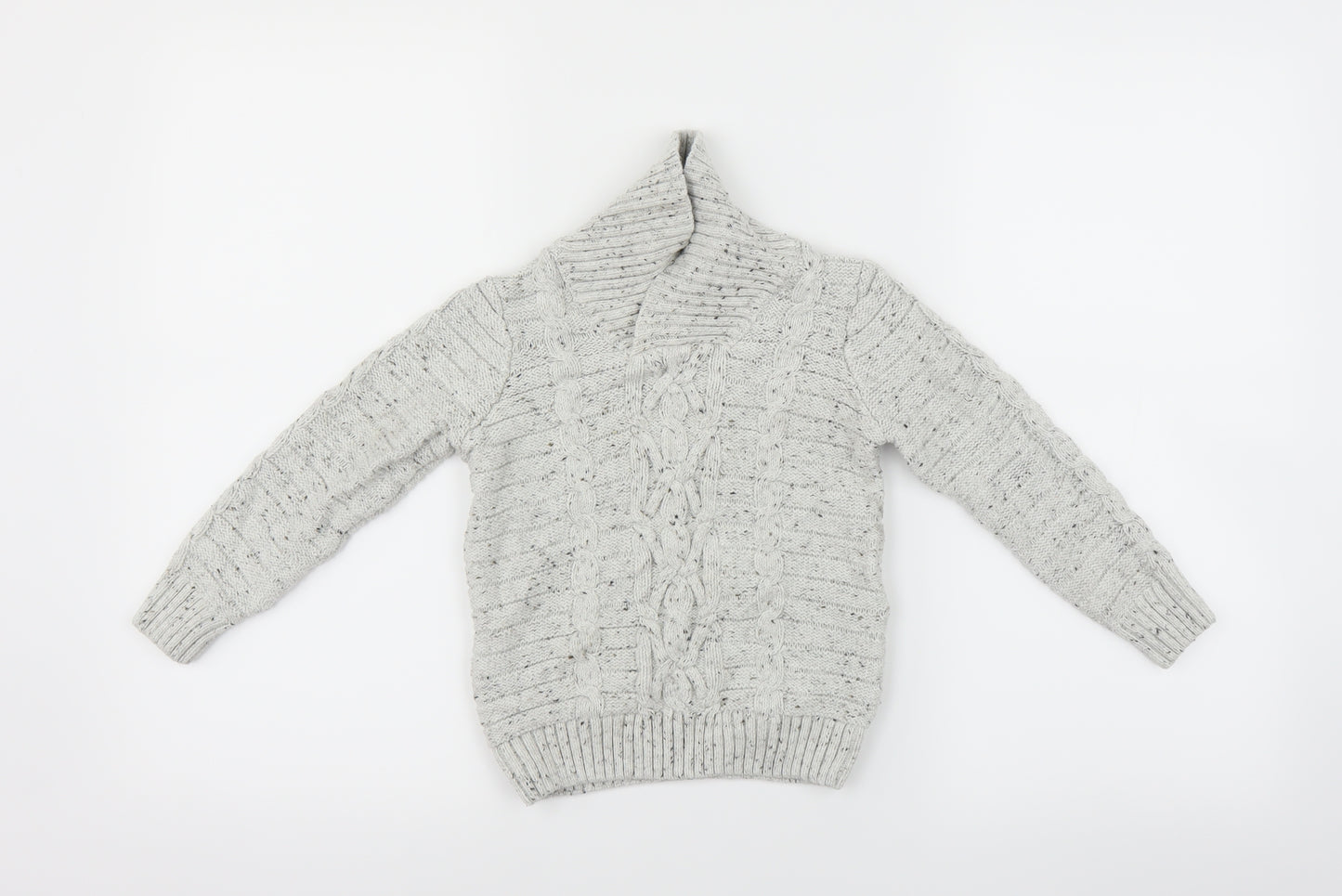Matalan Boys Grey   Pullover Jumper Size 6 Years