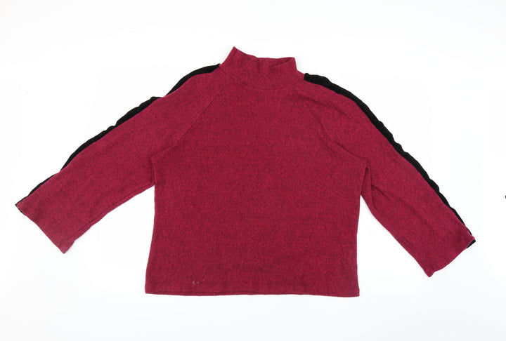 F&F Womens Purple Pullover Jumper Size 10