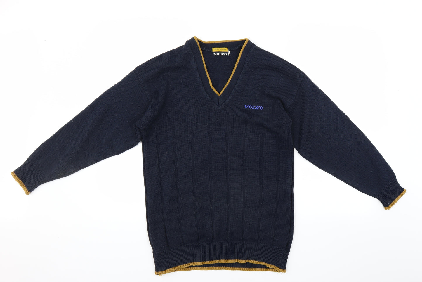 New Century Mens Blue   Pullover Jumper Size S