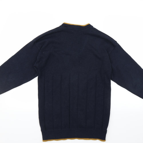 New Century Mens Blue   Pullover Jumper Size S