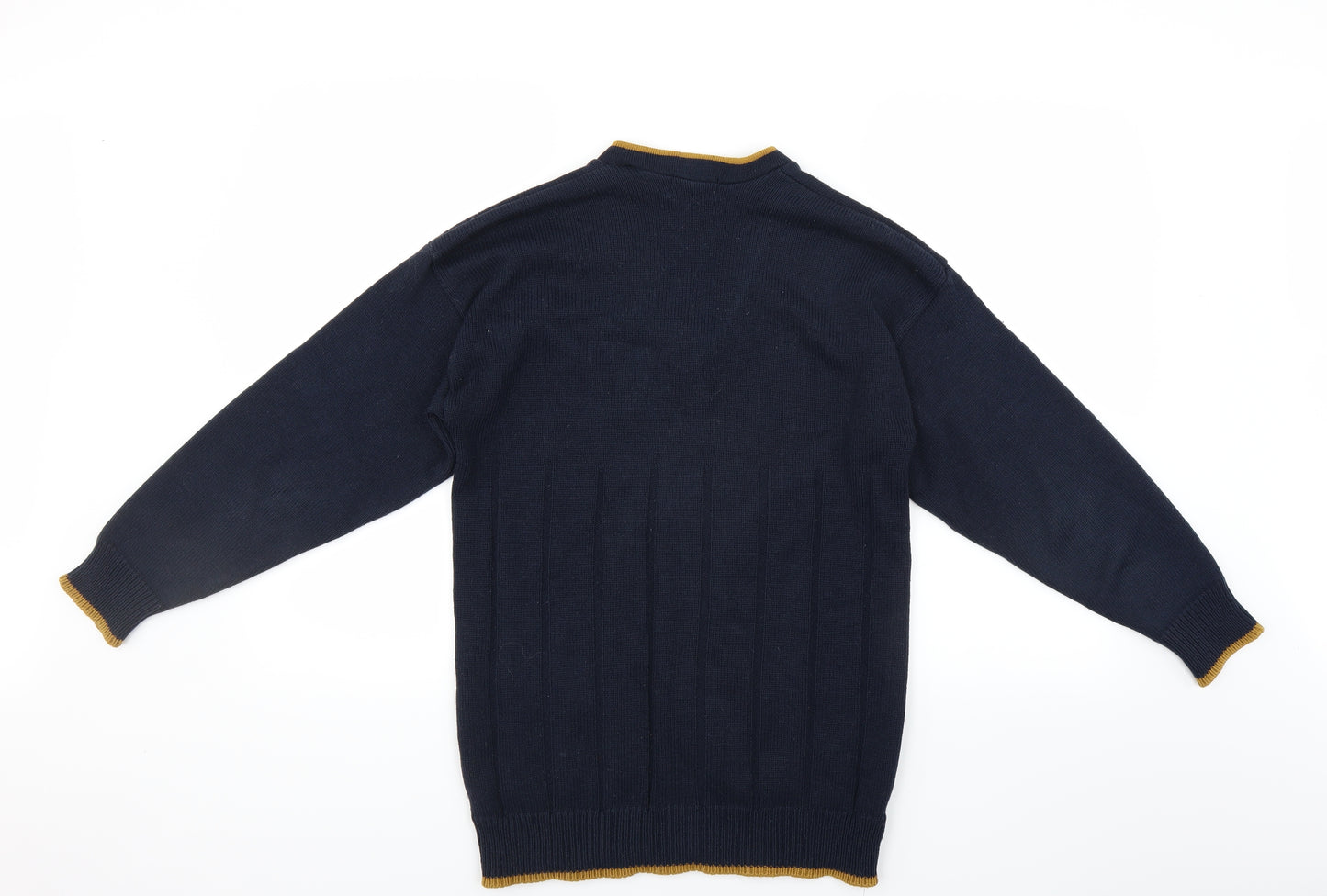 New Century Mens Blue   Pullover Jumper Size S