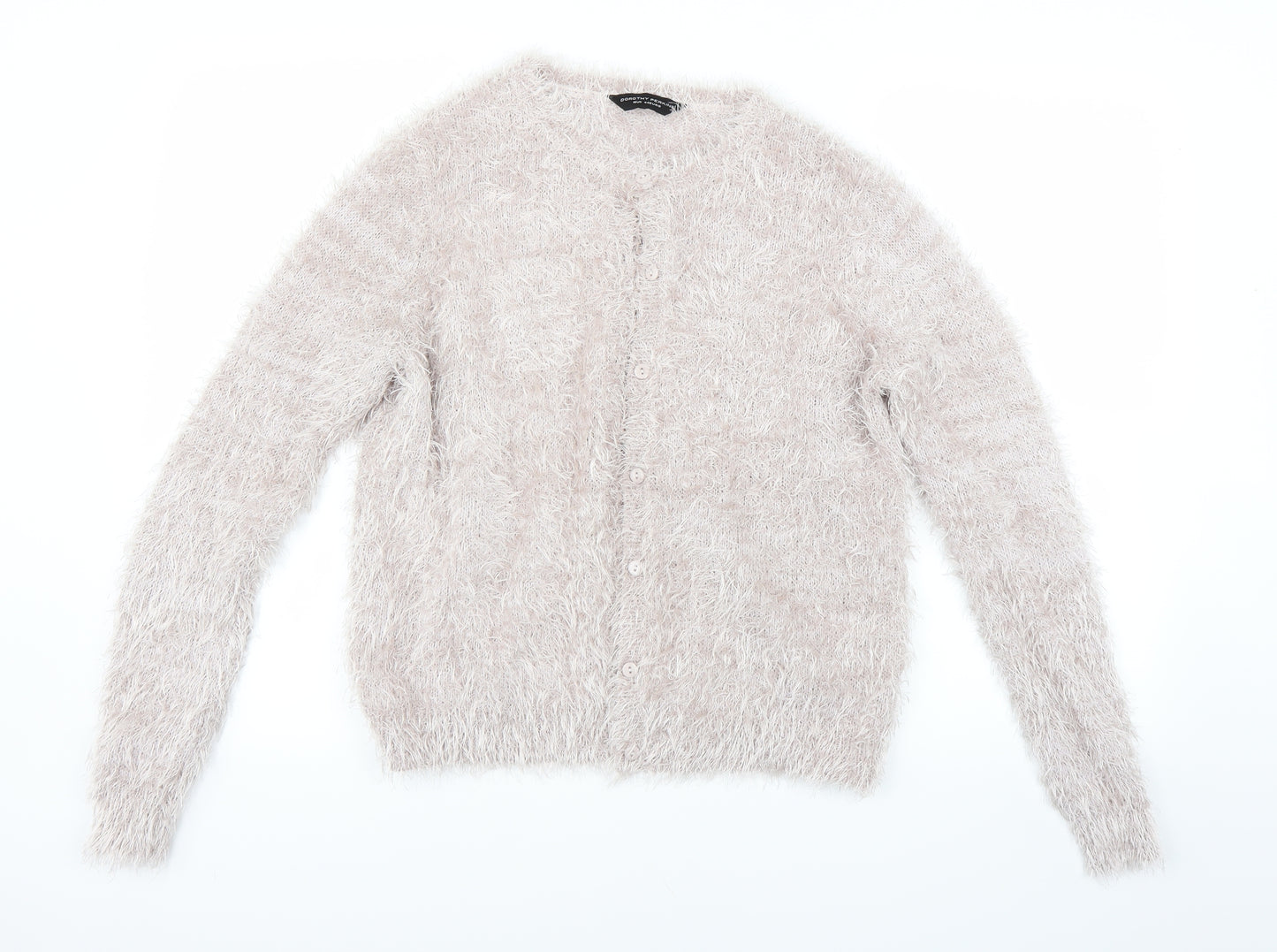 Dorothy Perkins Womens Grey   Cardigan Jumper Size 16