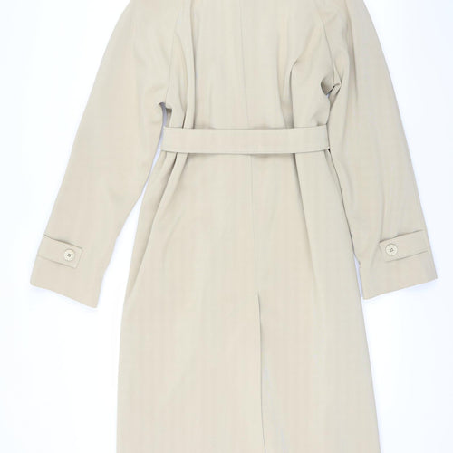 Marks and Spencer Womens Beige   Trench Coat Jacket Size 12
