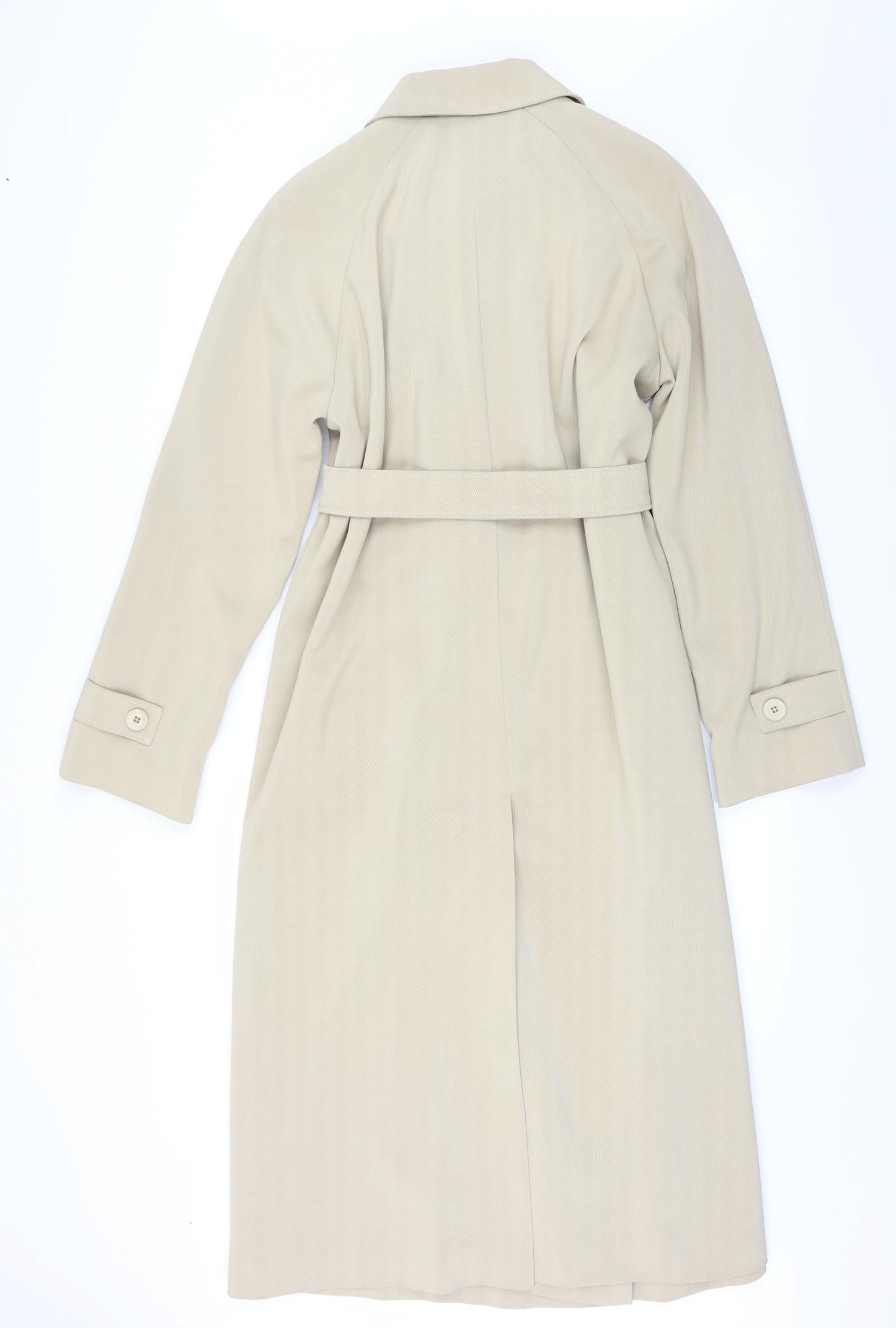 Marks and Spencer Womens Beige   Trench Coat Jacket Size 12