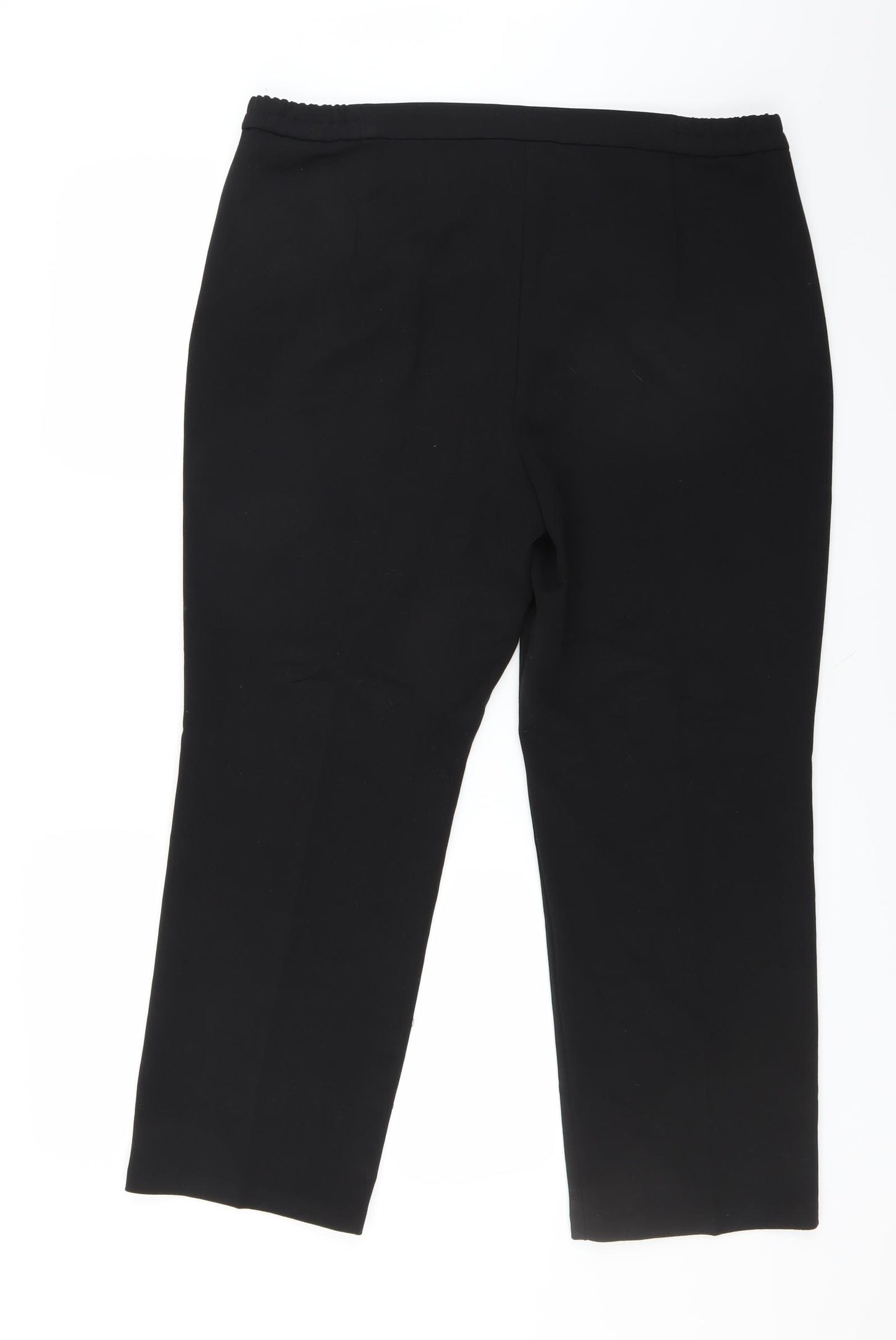 Marks and Spencer Womens Black   Trousers  Size 16 L27 in