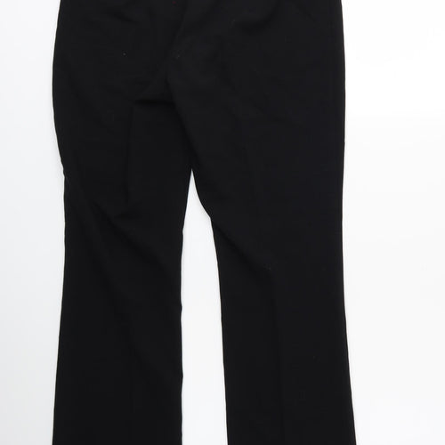 Marks and Spencer Womens Black   Trousers  Size 10 L30 in