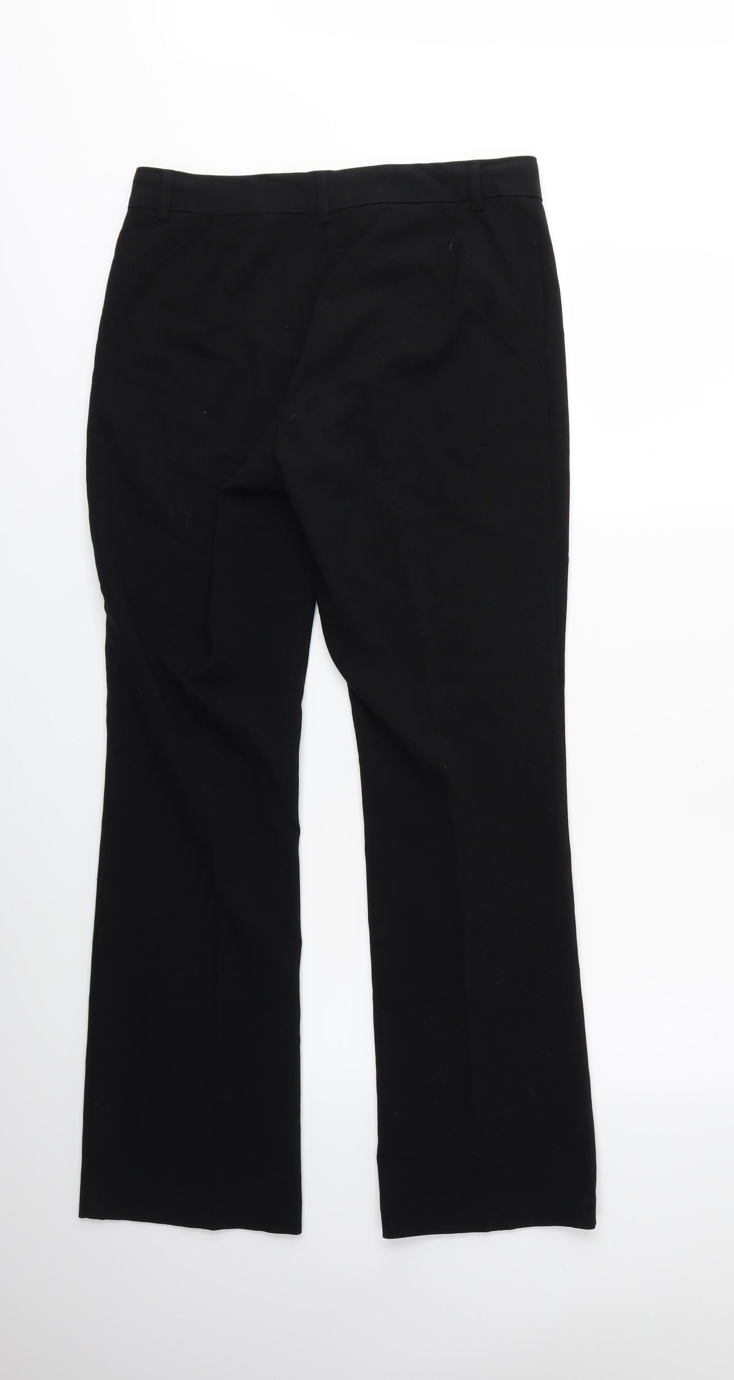 Marks and Spencer Womens Black   Trousers  Size 10 L30 in