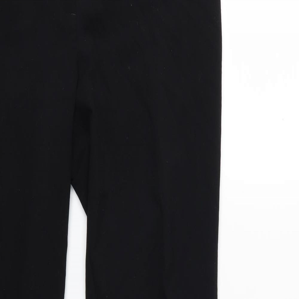 Marks and Spencer Womens Black   Trousers  Size 10 L30 in