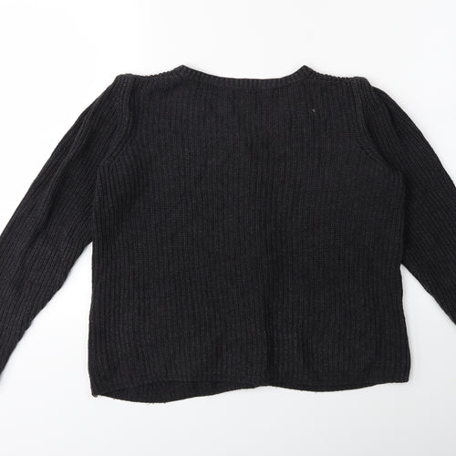 Gap Womens Grey  Knit Cardigan Jumper Size M