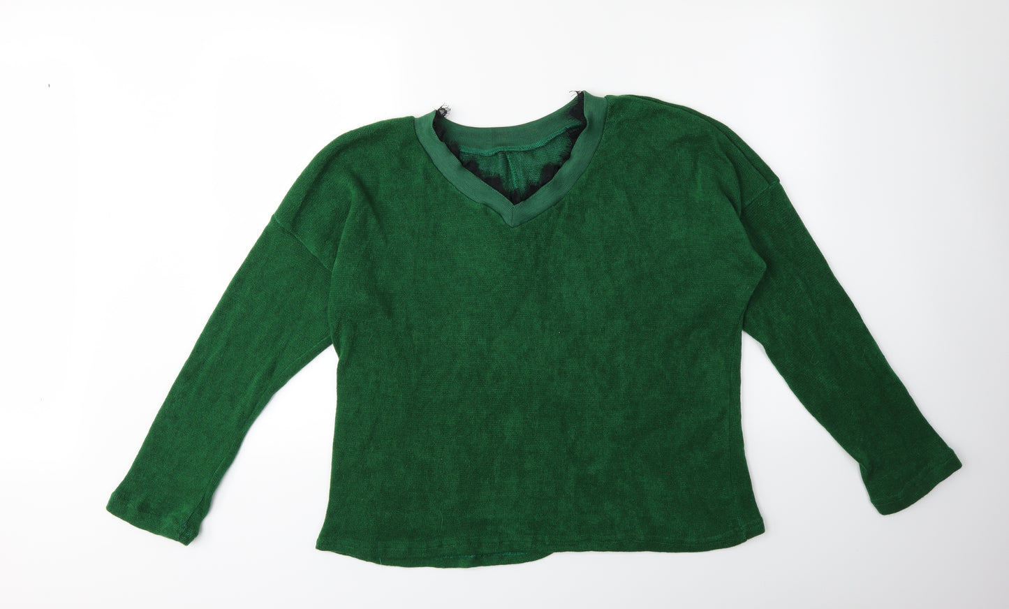 Preworn Womens Green  Knit Pullover Jumper Size XL