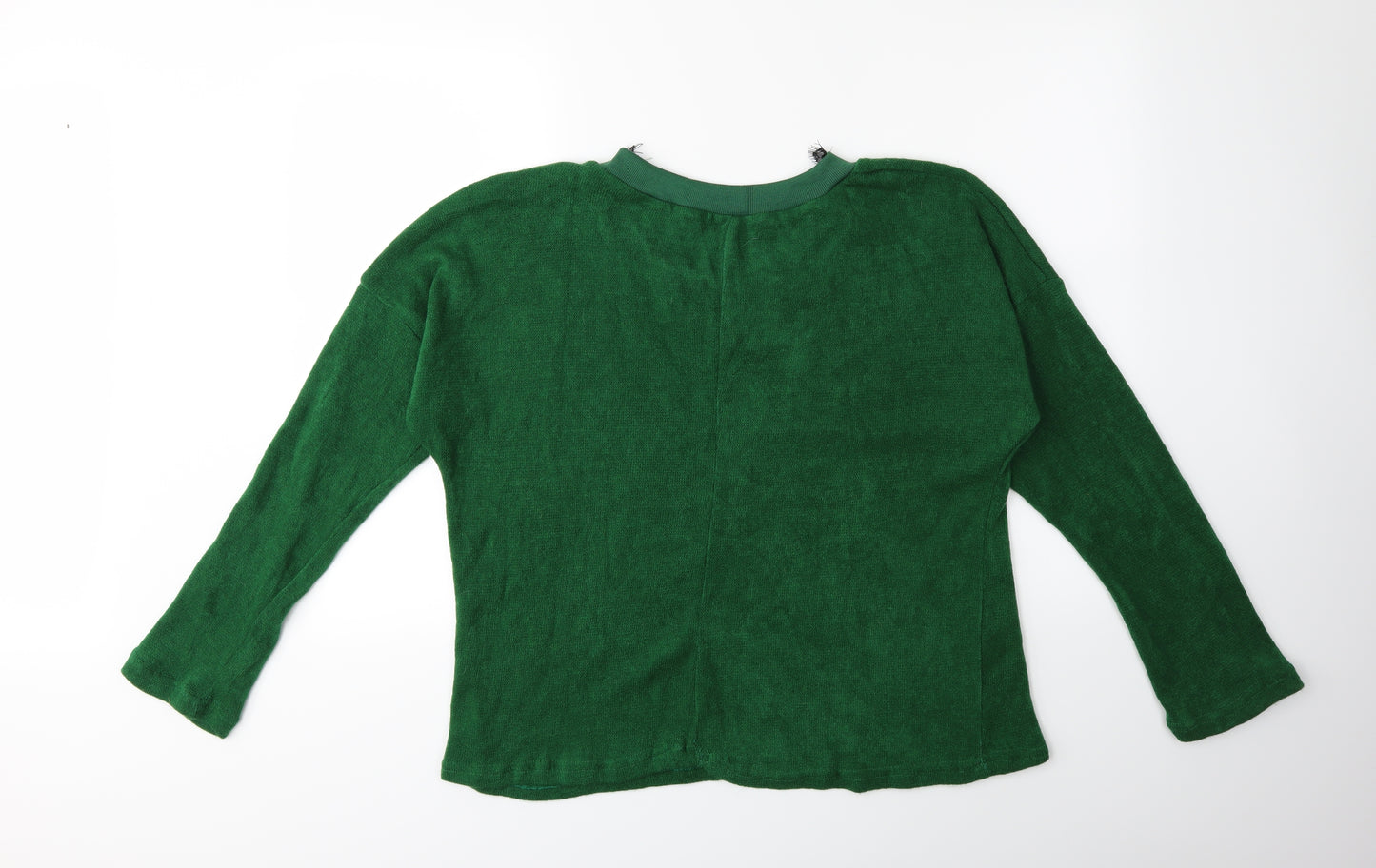 Preworn Womens Green  Knit Pullover Jumper Size XL