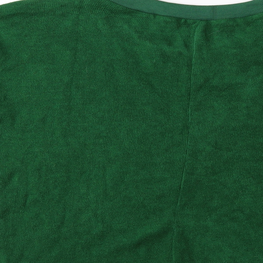 Preworn Womens Green  Knit Pullover Jumper Size XL