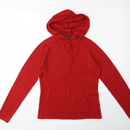 Dorothy Perkins Womens Red  Knit Pullover Jumper Size 10