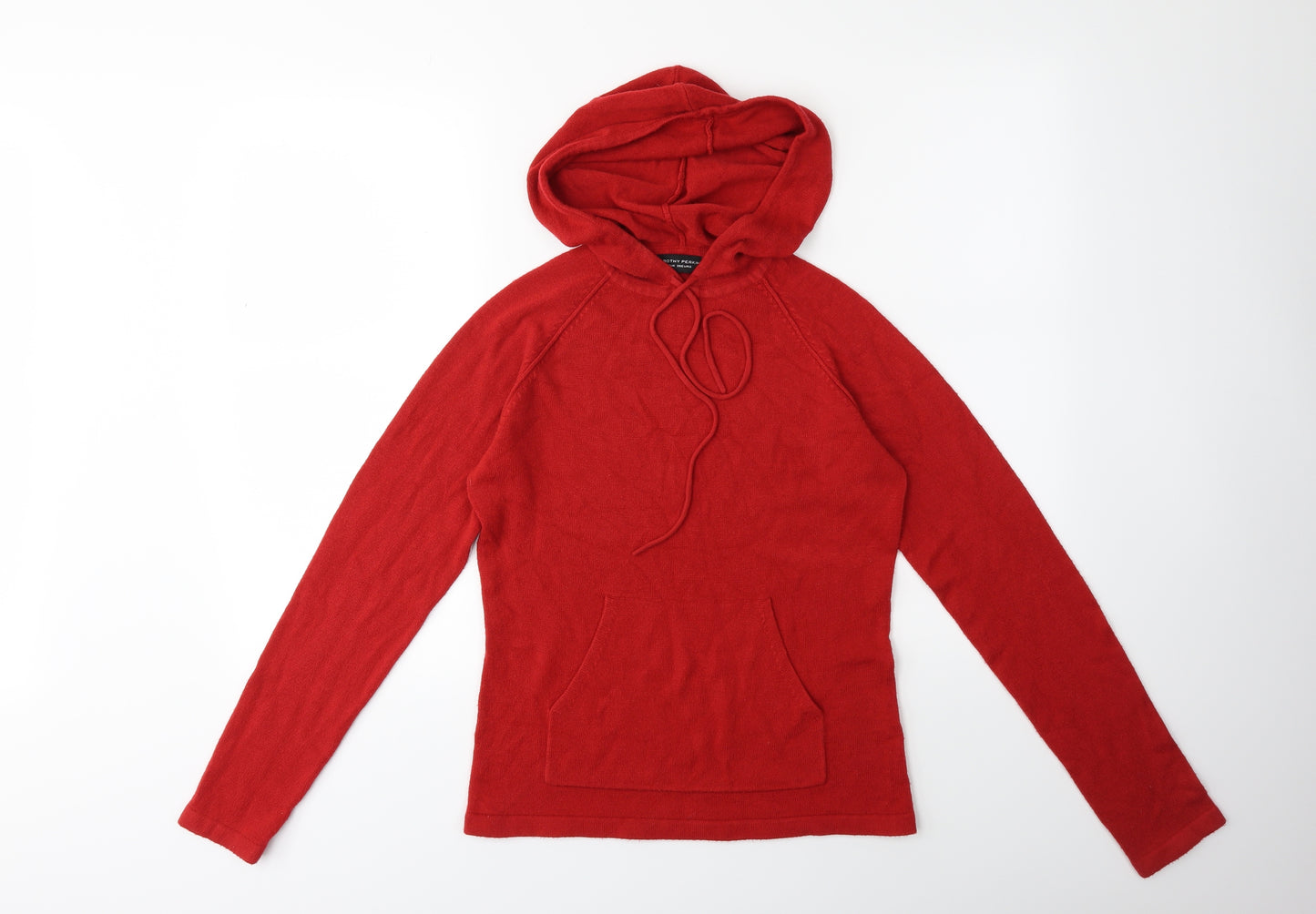 Dorothy Perkins Womens Red  Knit Pullover Jumper Size 10
