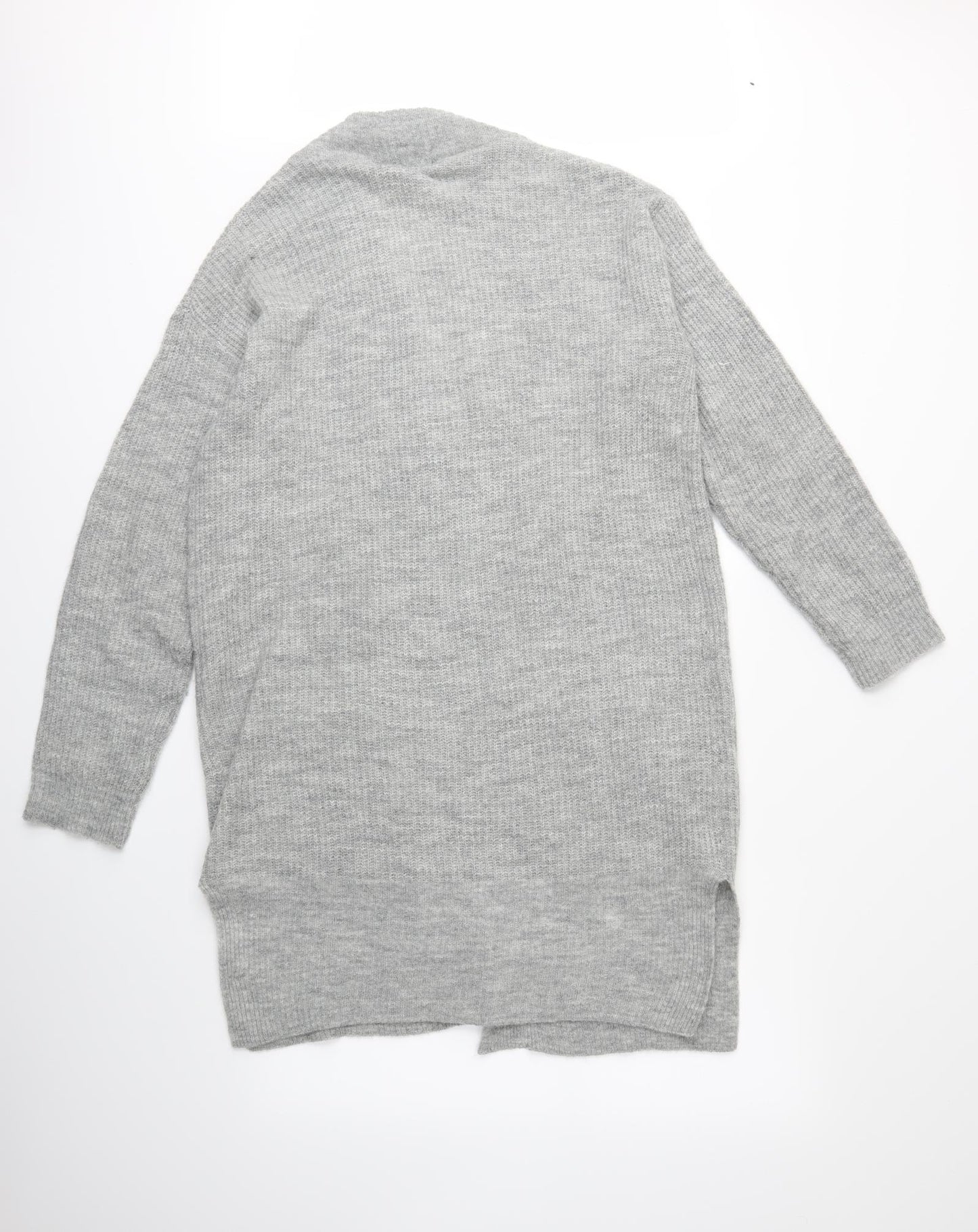 Avenue Womens Grey  Knit Cardigan Jumper Size 14