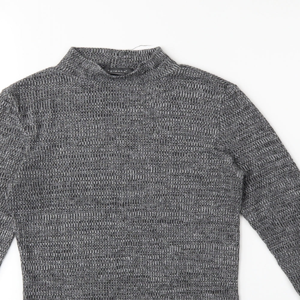 Primark Womens Grey   Pullover Jumper Size 6