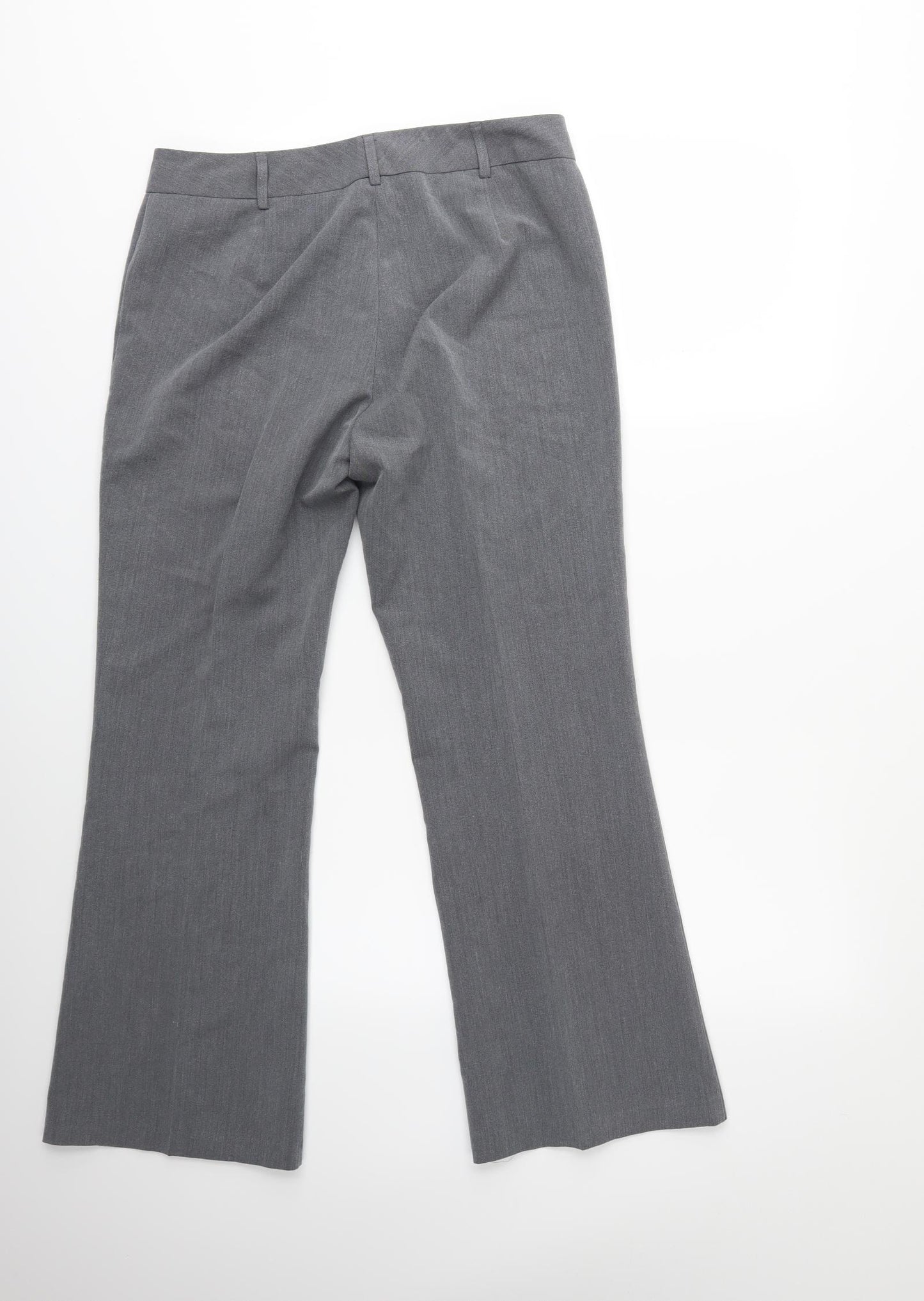 Marks and Spencer Womens Grey   Trousers  Size 12 L27 in
