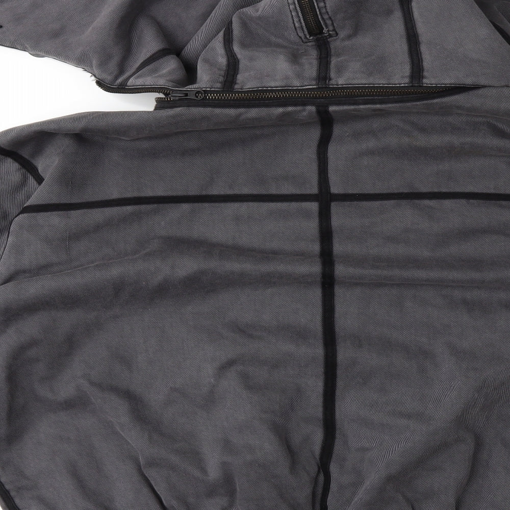 FCUK Mens Grey   Jacket Coat Size L