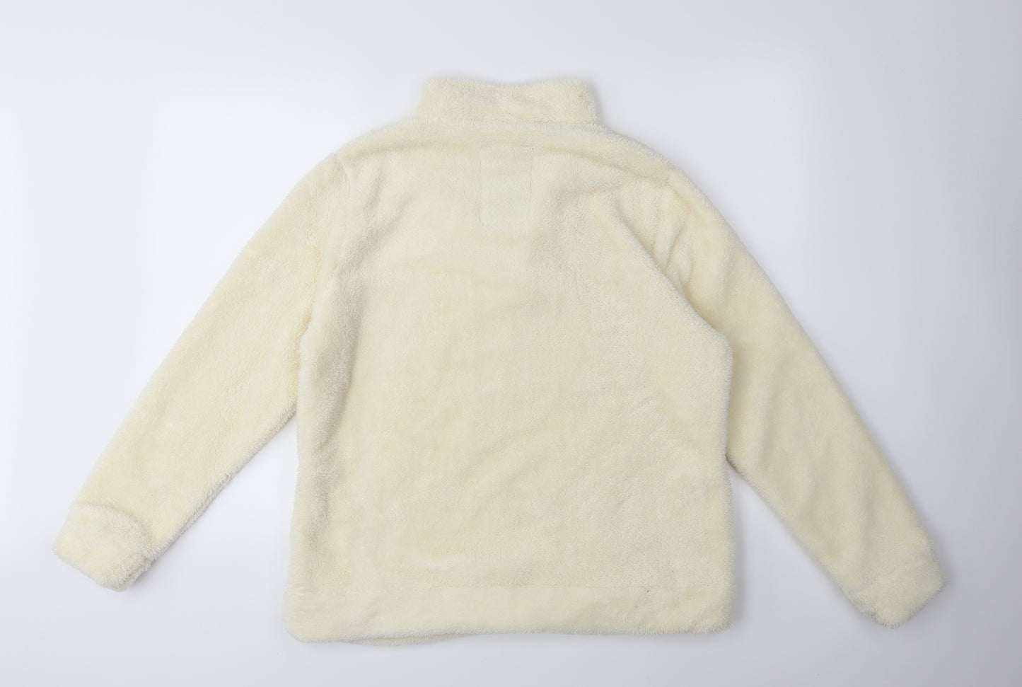 pure stuff Womens White   Pullover Sweatshirt Size 12