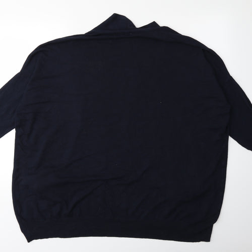 Atmosphere Womens Blue  Knit Cardigan Jumper Size 20