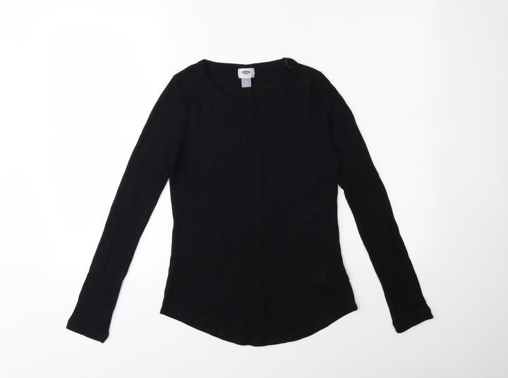Old Navy Mens Black Pullover Jumper Size XS
